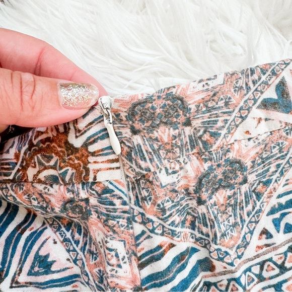 Forever 21 | Pastel Boho Palazzo Style High Waist Pants - Picture 5 of 6